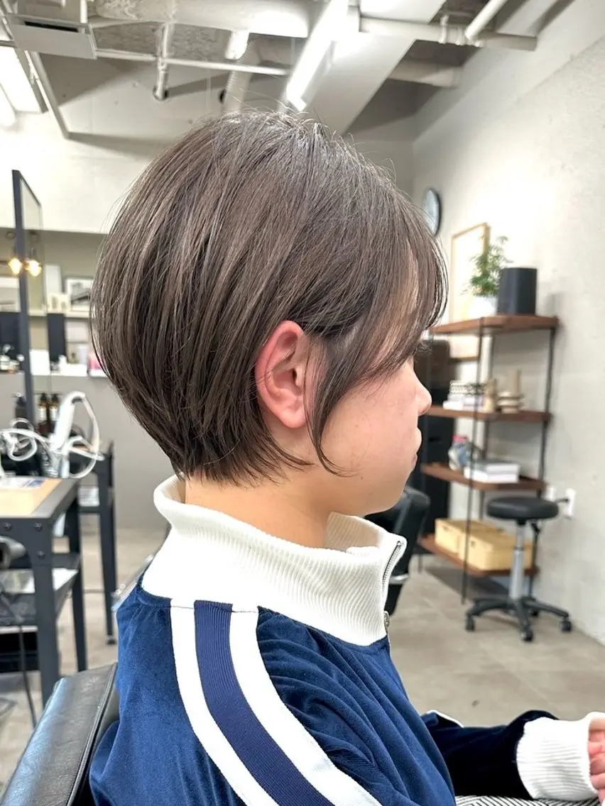 ショート カット 秦 海来のヘアスタイル