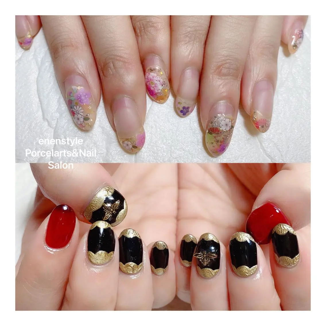 ショート ネイル ハンドネイル 🐾enen style 🐾のネイルデザイン