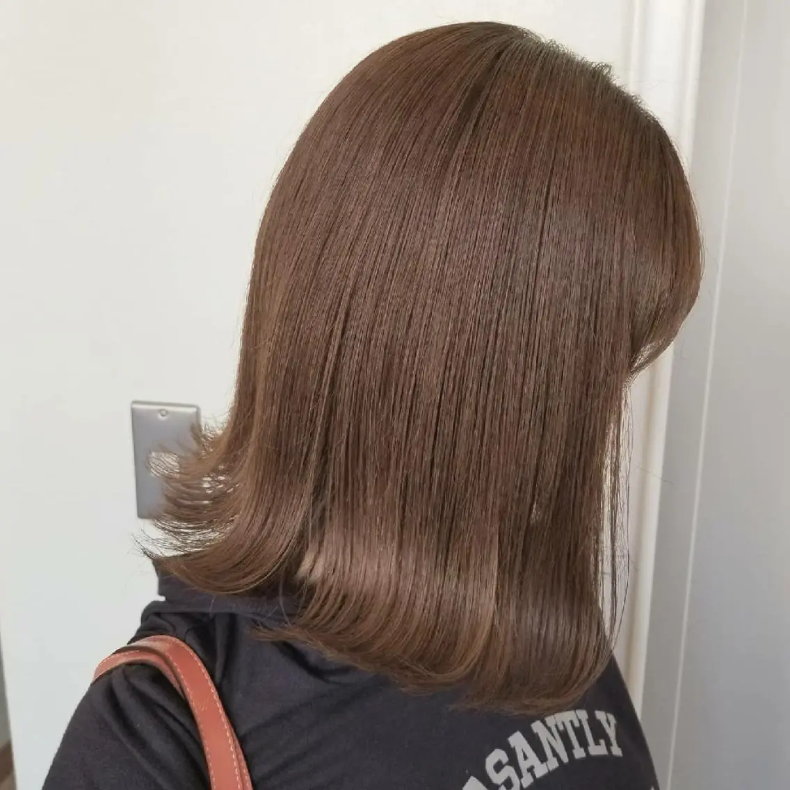 ミディアム カラー ベージュカラー ラベンダーカラー ラベンダーベージュ 【ネウィ天王寺 】seiyaのヘアスタイル