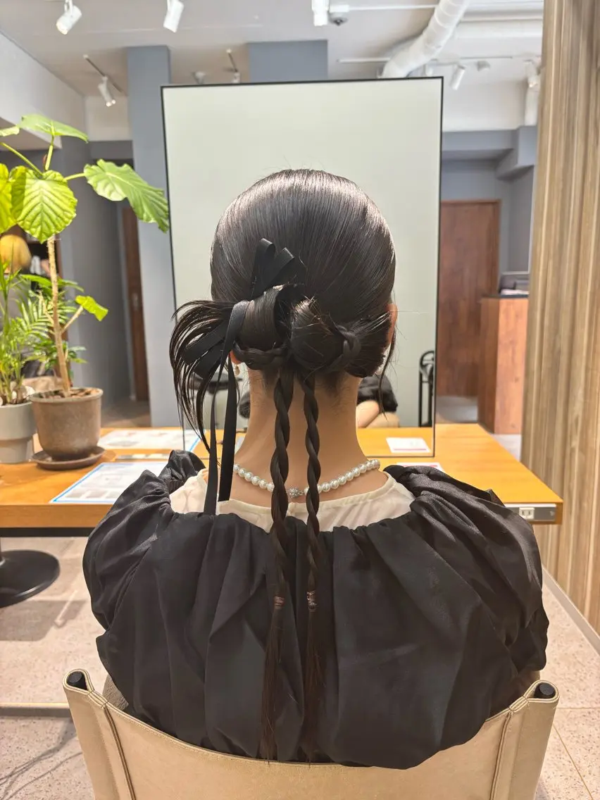 u24/ヘアセット🎀の写真