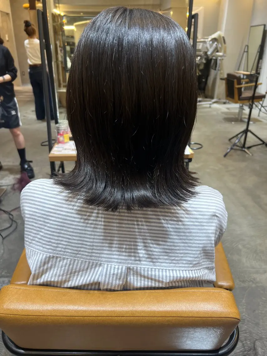 ミディアム 似合わせ🌿 AYAKAのヘアスタイル