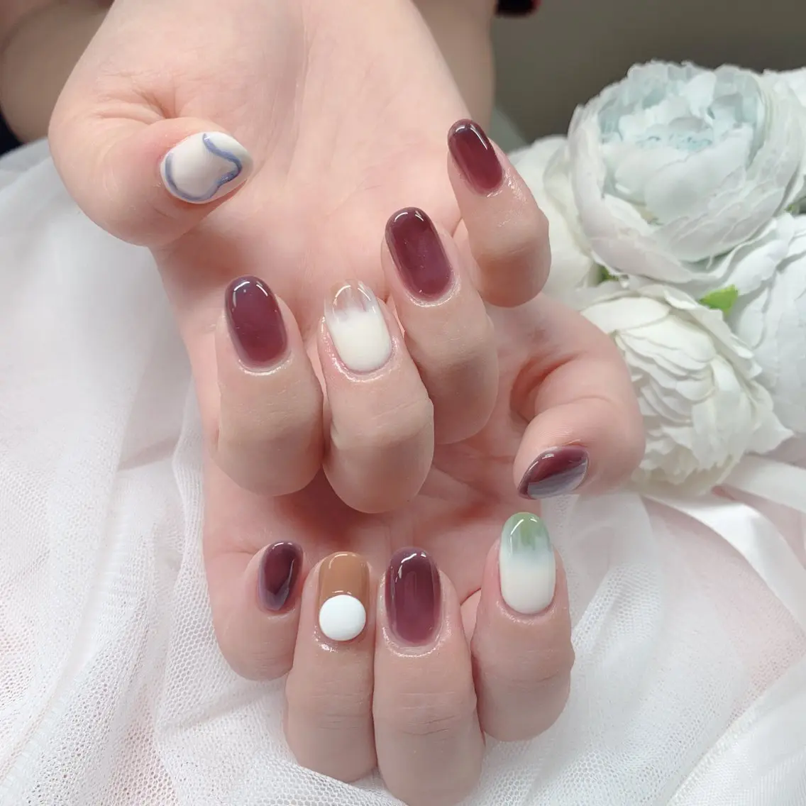 ネイル ハンドネイル Kira Nail 🍀AOのネイルデザイン