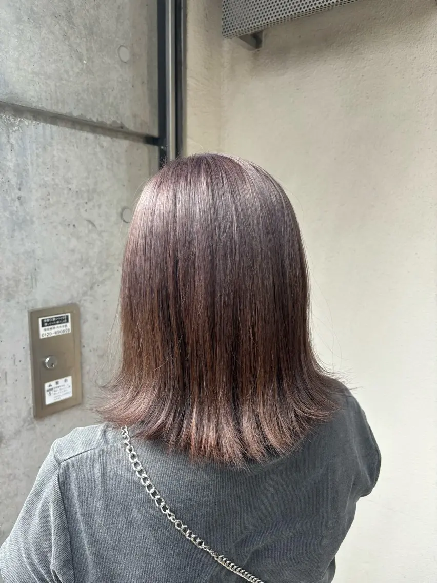 カラー 3月で掲載終了です BASSA Aikaのヘアスタイル