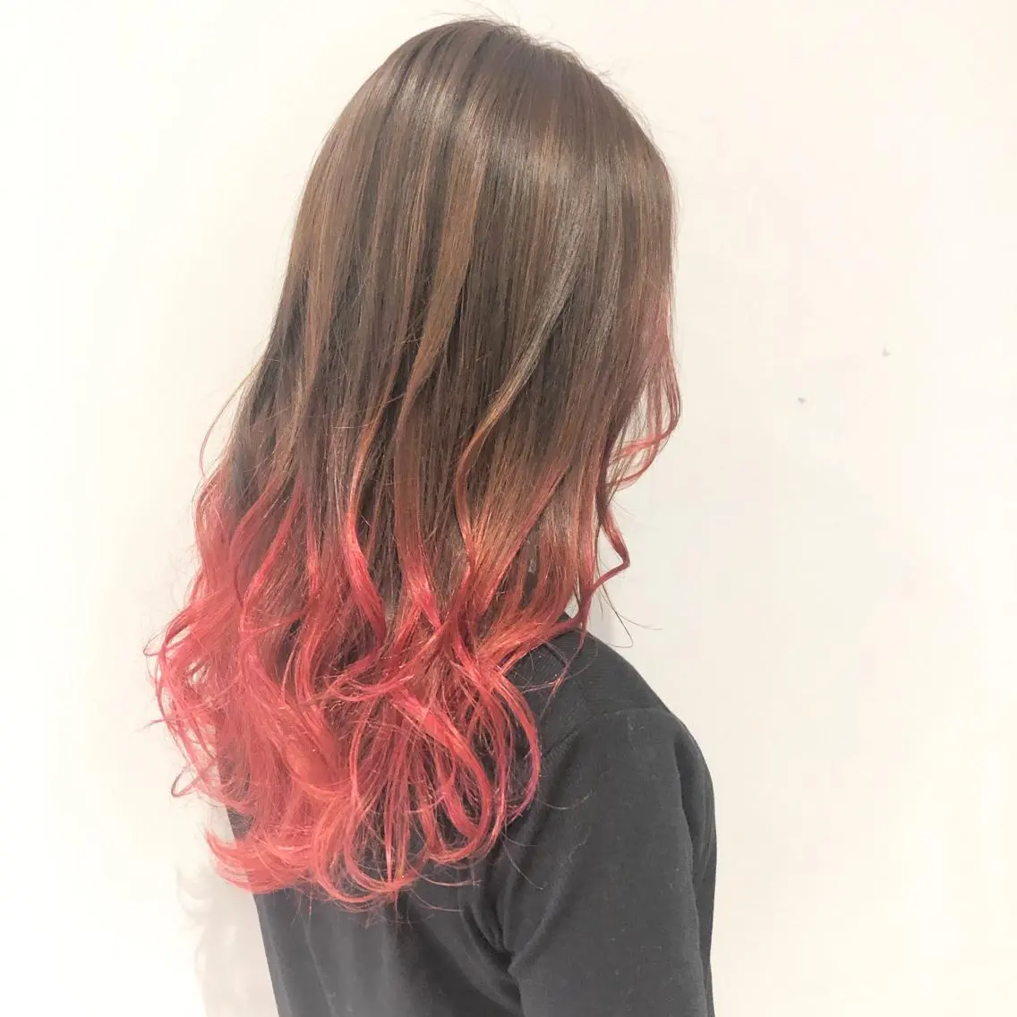 ロング カラー ヘアアレンジ yoshino yukoのマツエク・マツパデザイン