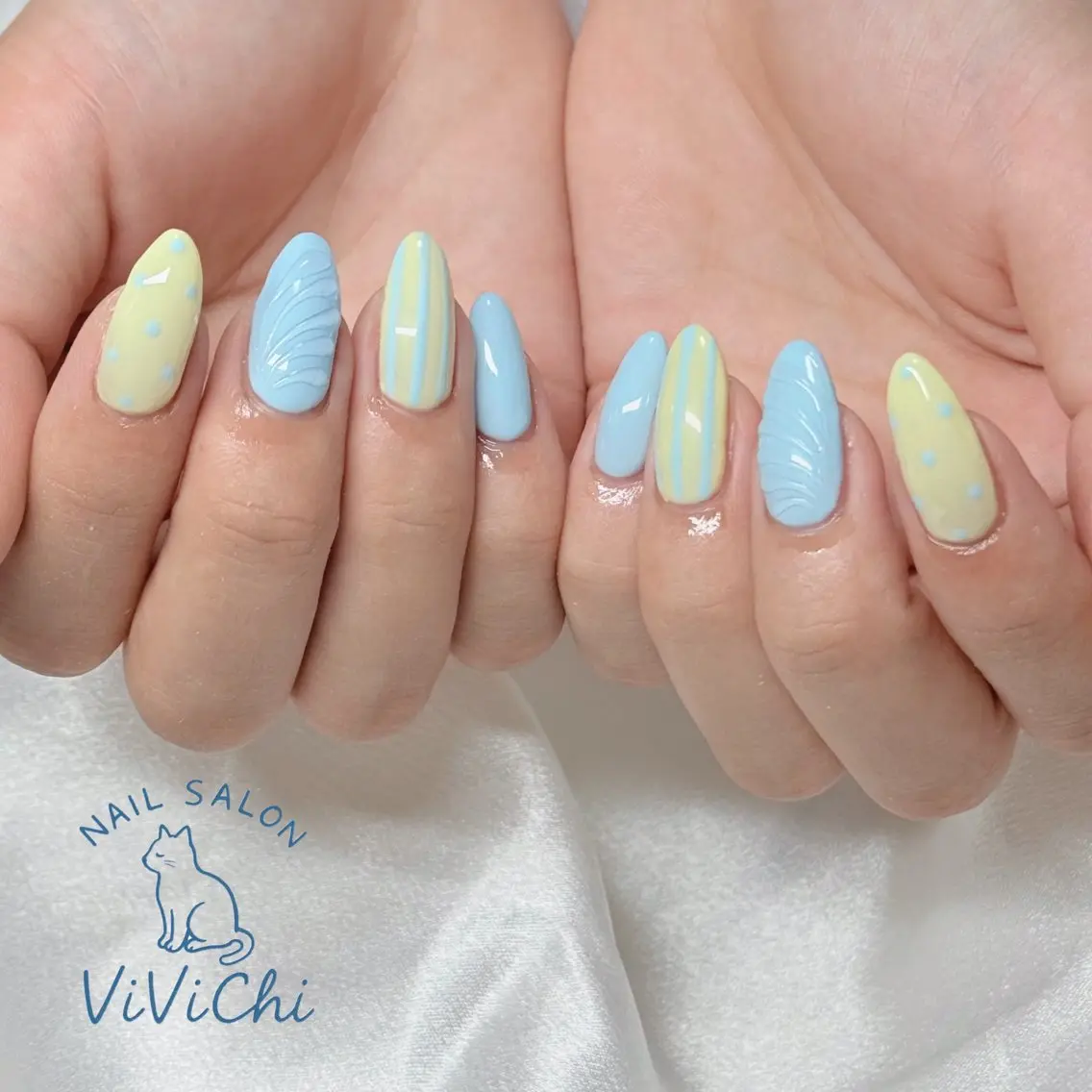 ネイル ハンドネイル ViViChi 梨帆のネイルデザイン