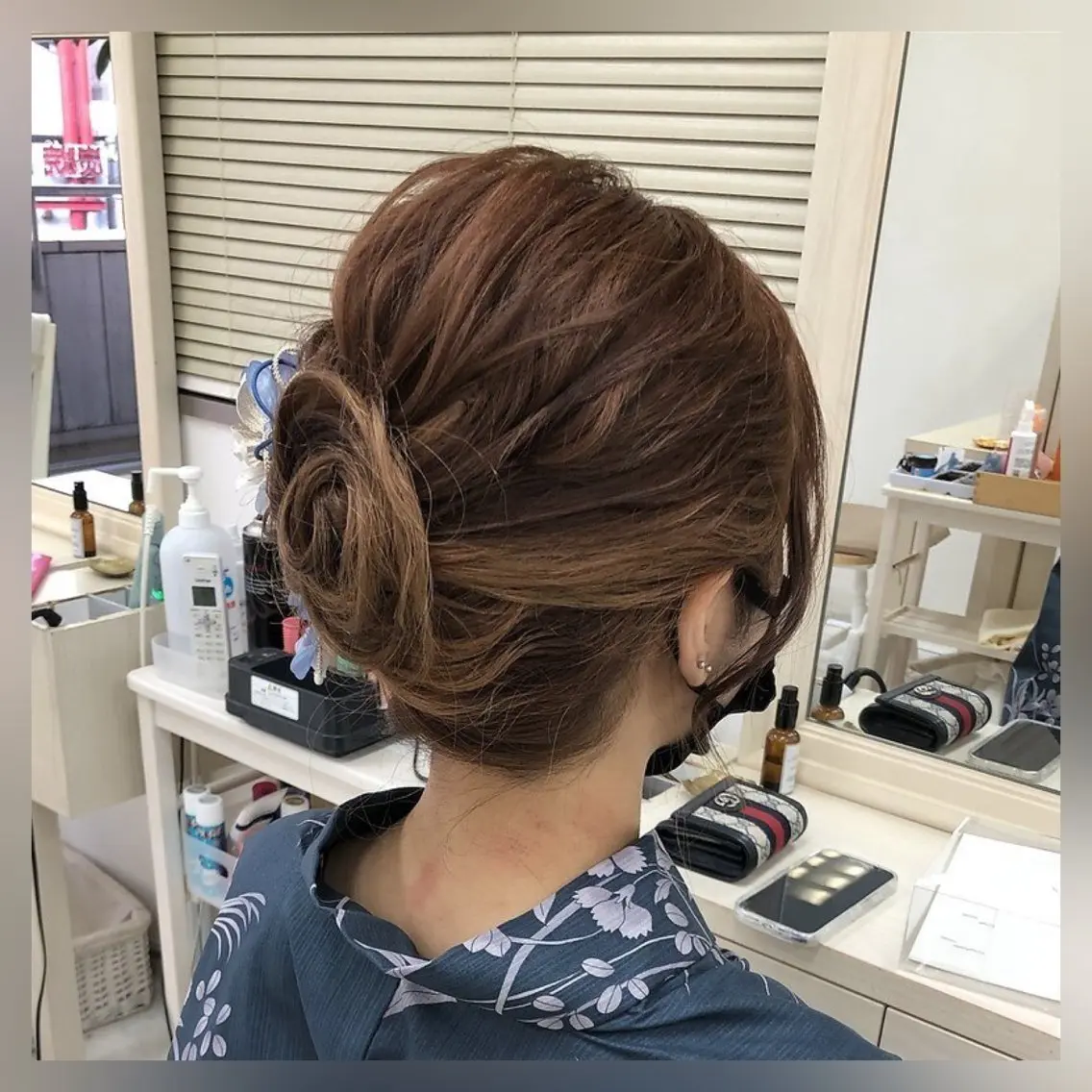ヘアアレンジ 着物ヘア 浴衣 似合わせヘアメイク 💐オダギリチアキのヘアスタイル