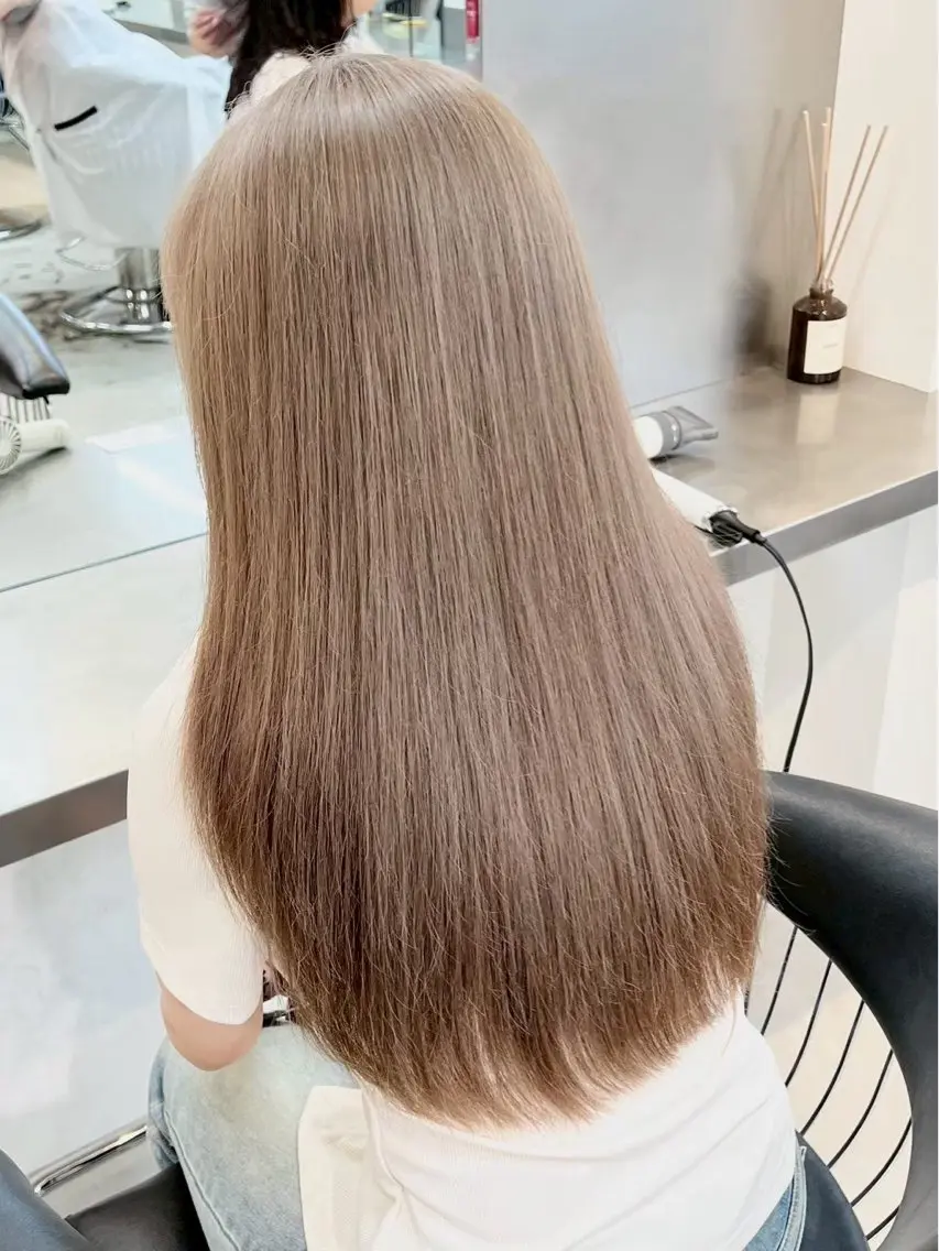 ロング ヘアカラー nanami ケアブリーチ/表参道のヘアスタイル
