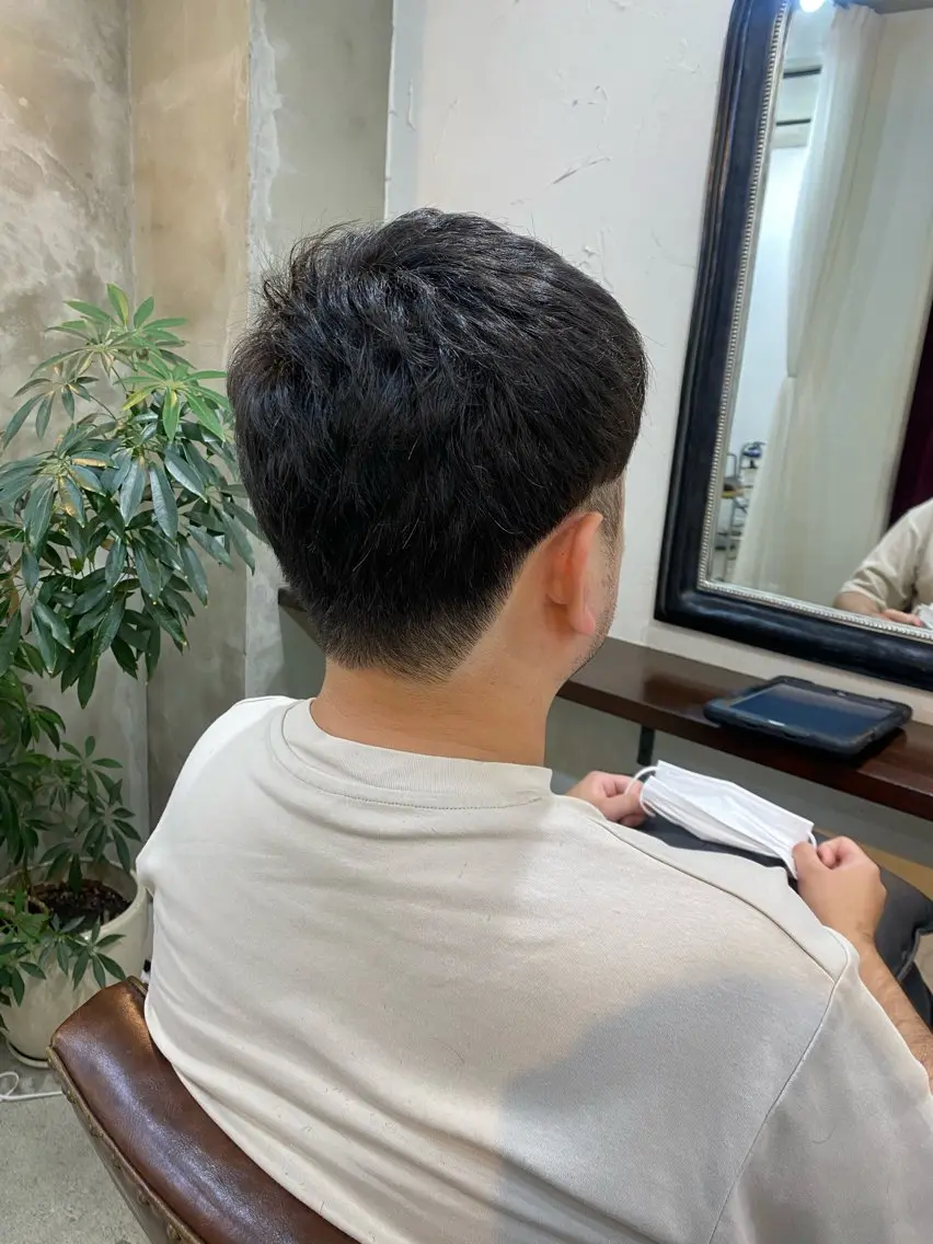 メンズ 志賀 あずみのヘアスタイル