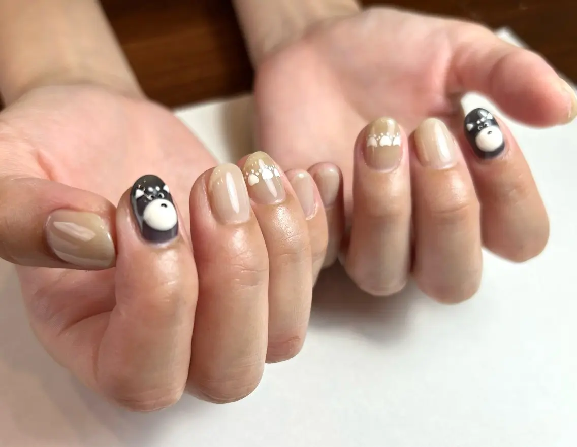 ネイル ハンドネイル le_rire _nailのネイルデザイン