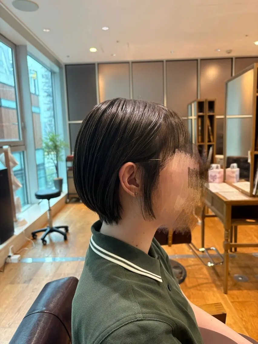 ショート ショートボブ ボブ ショートヘア sara :のヘアスタイル