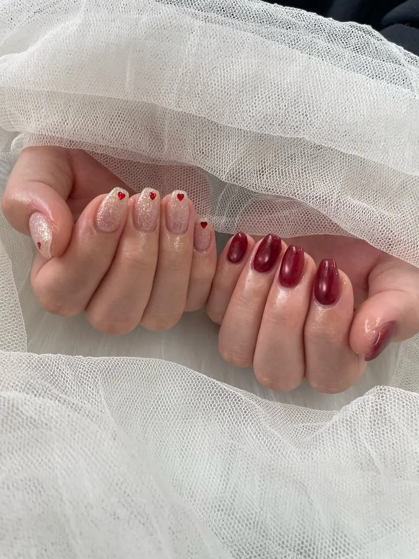 ネイル ハンドネイル nail salon Hakuaのネイルデザイン