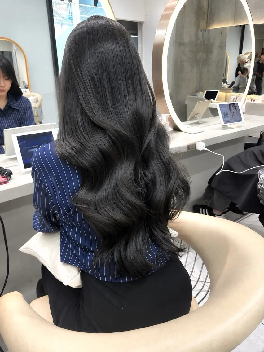 ロング カラー カット ヘアカラー トリートメント 《髪質改善✖️オリー ブ🧸》小嶋拓也のヘアスタイル