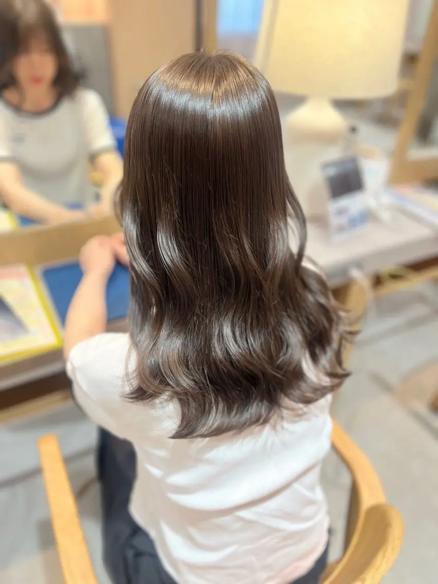 カラー ヘアカラー merc.🐑🤍 山口夏希のヘアスタイル