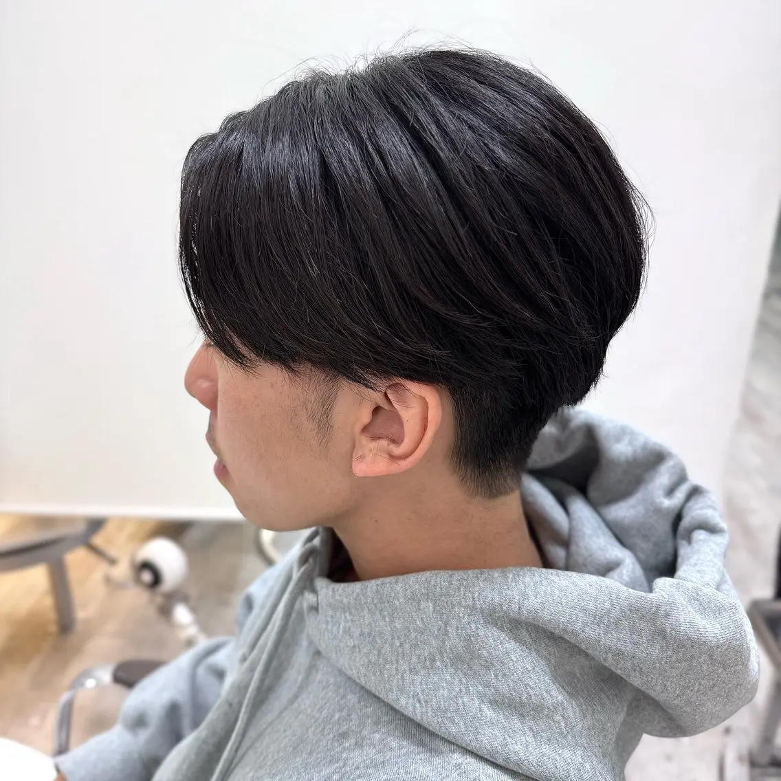 旬顔メンズに変身🧖♂️センターパートカット🎮➕炭酸スパ🫧の写真
