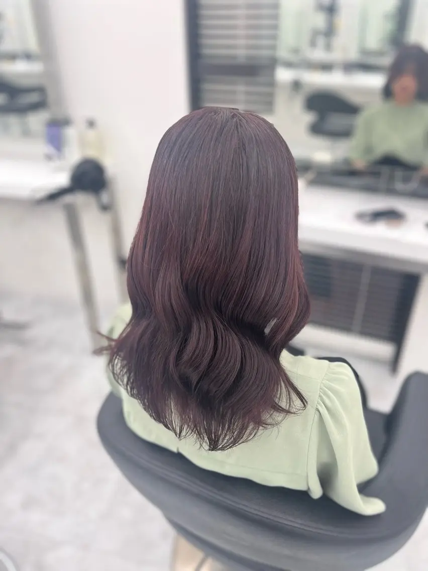 ロング カラー ヘアアレンジ Zina熊本🫧 Kurehaのヘアスタイル