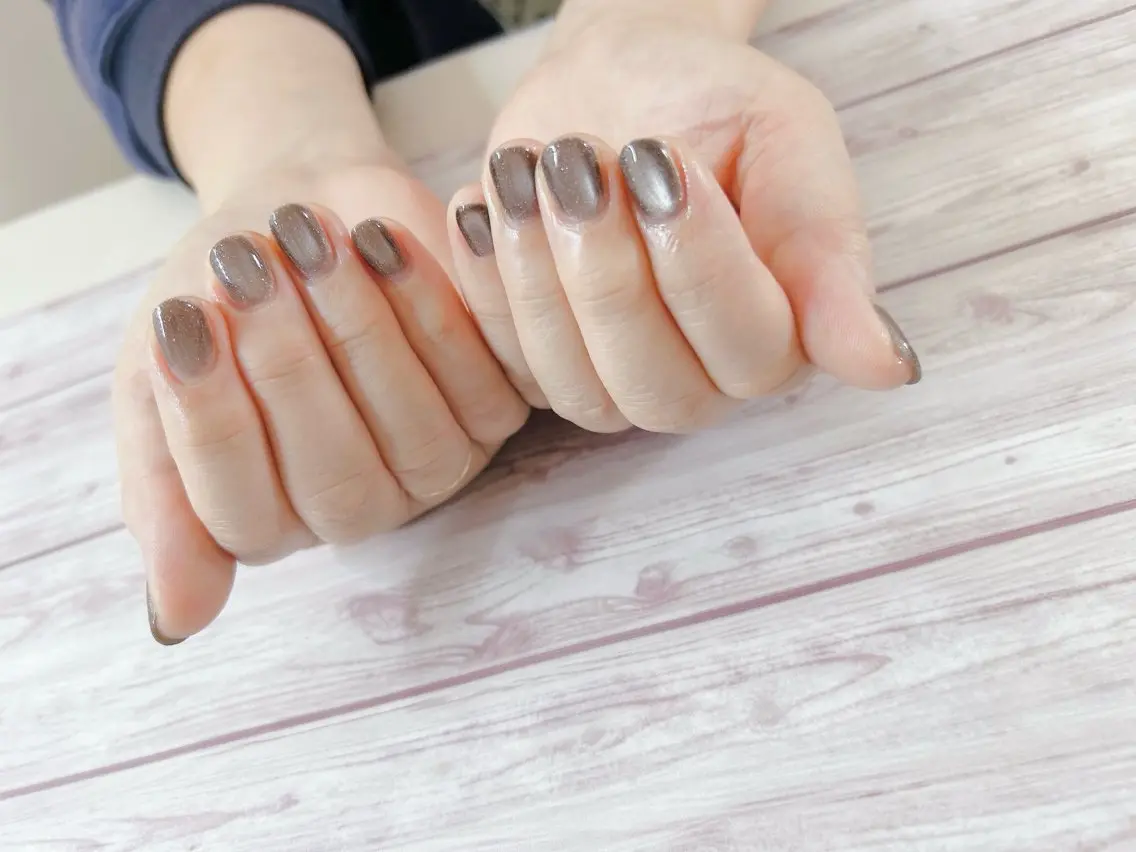 ネイル マグネットネイル MYu Beauty Salon YURIのネイルデザイン