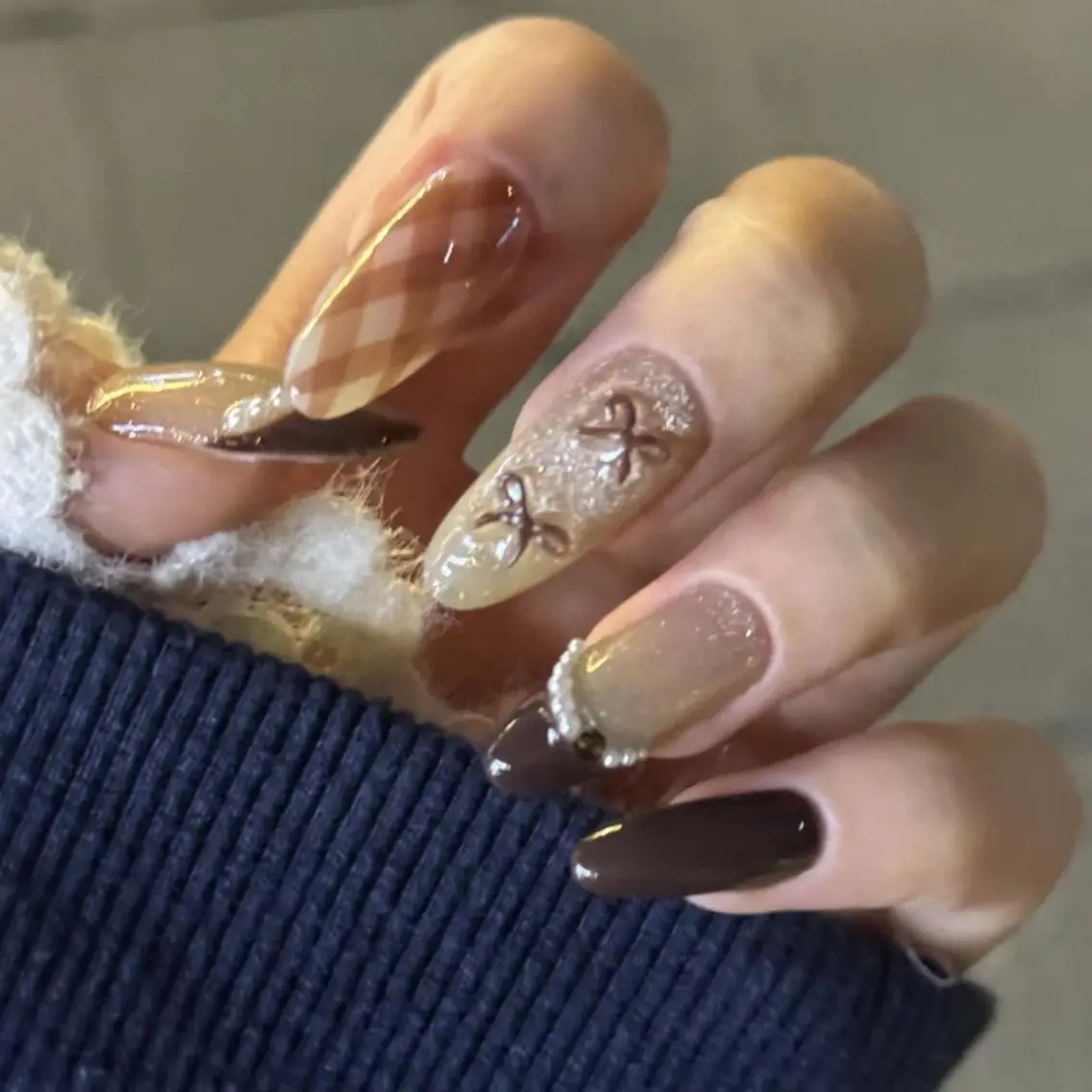 ネイル ハンドネイル 🎀 NaNa_nailのネイルデザイン