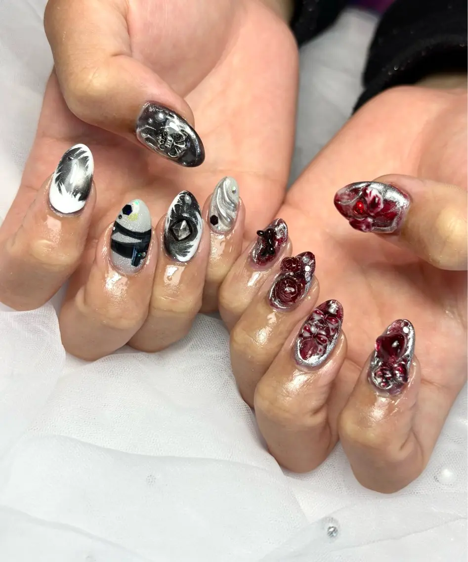 ネイル 持ち込み ハンドネイル S. YUIのネイルデザイン