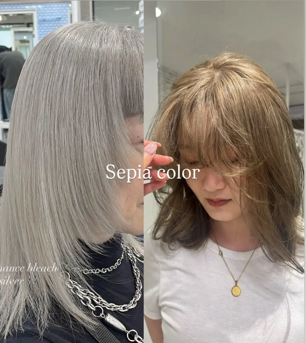 ロング レイヤーカット サイドバング 小顔カット カット ヘアカラー トリートメント ヘッドスパ 透明感【カラー支持率 No.1】リノ🪐のヘアスタイル
