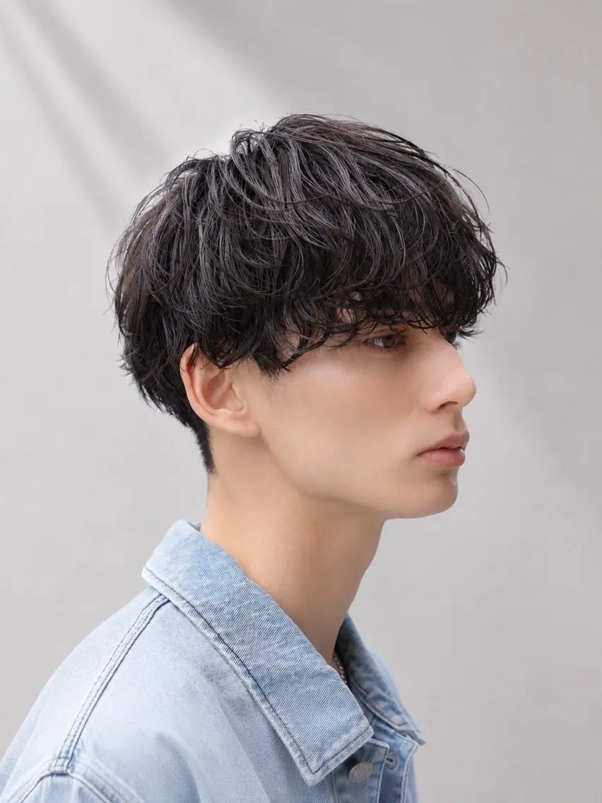 カット+ニュアンスパーマの写真