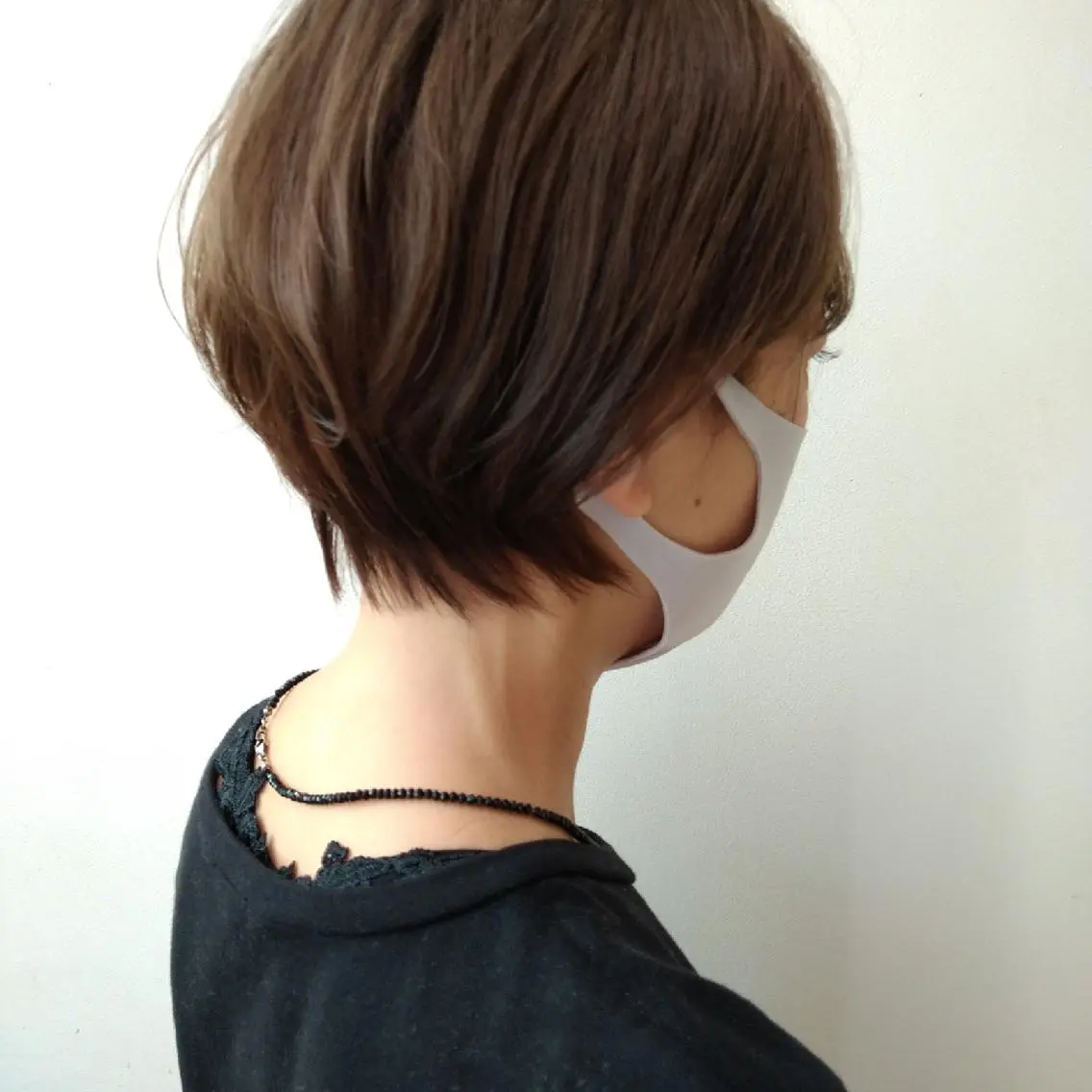 ショート 山田 智加のヘアスタイル