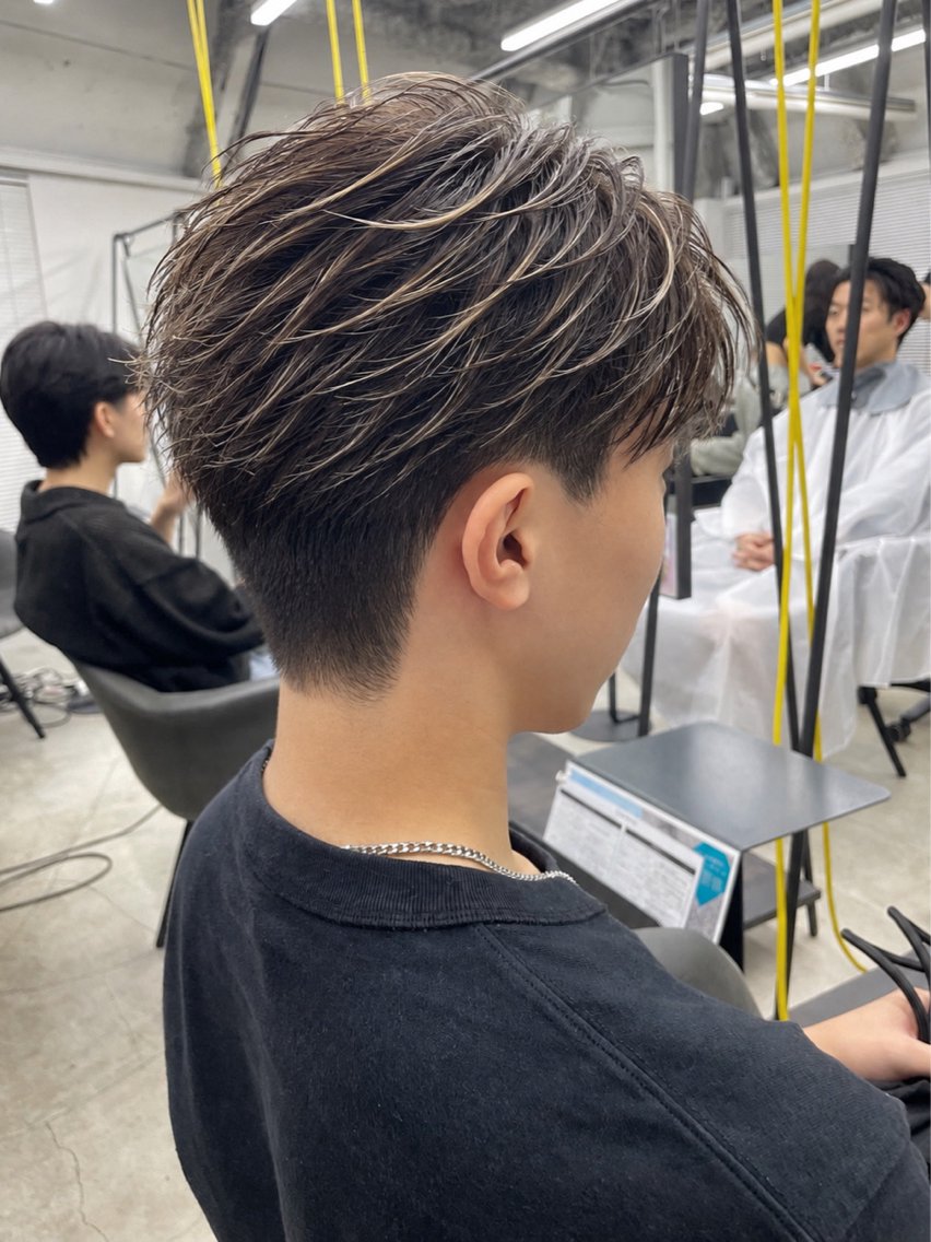 パーマ メンズ カット パーマ 💎メンズ特化💎 渋谷/近澤瑠以✂︎のヘアスタイル