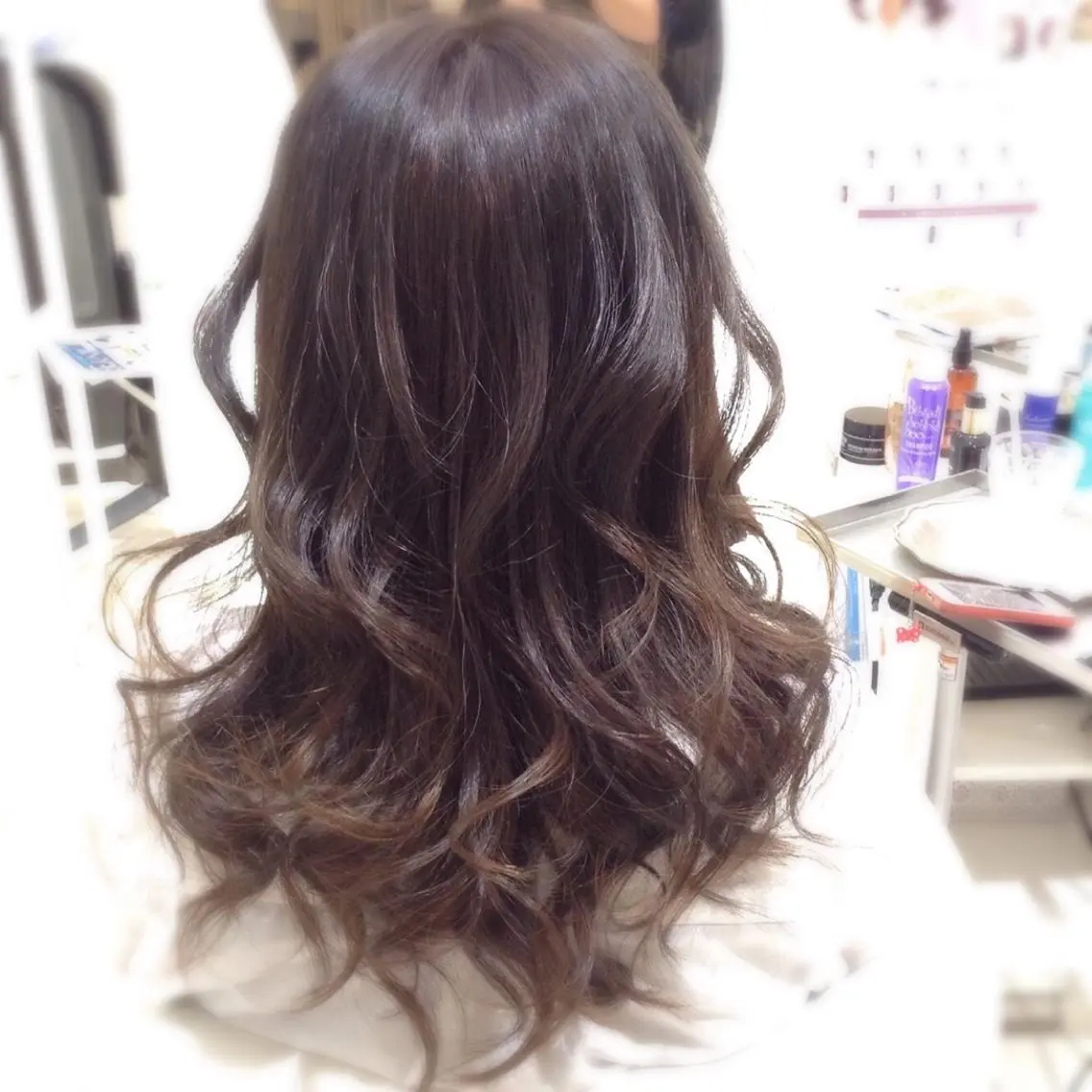 セミロング 上田 篤史のヘアスタイル
