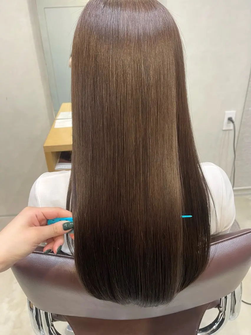 セミロング ARCHE 心斎橋 常塚のヘアスタイル