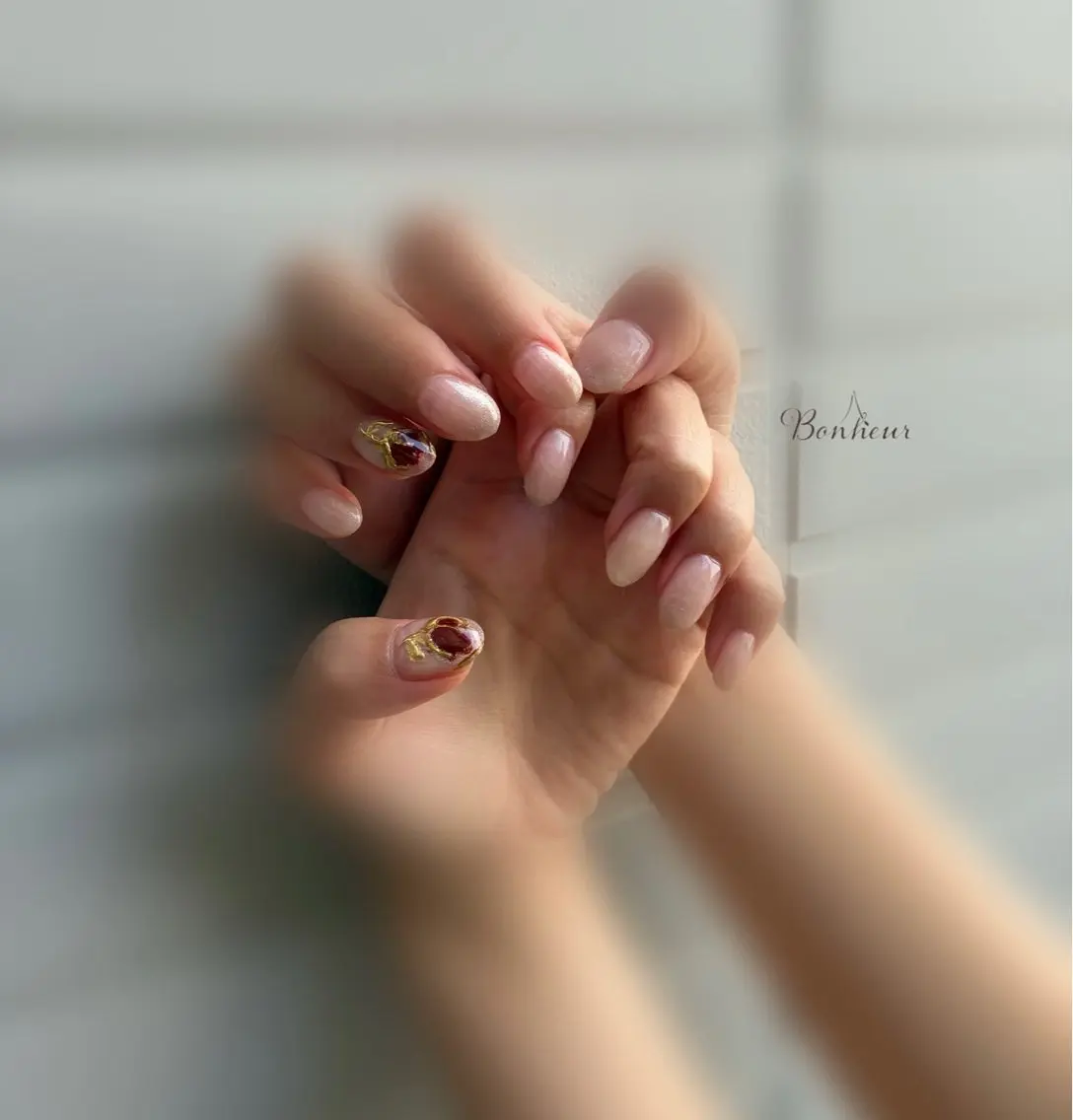 ネイル Nail Salon Bonheurのネイルデザイン