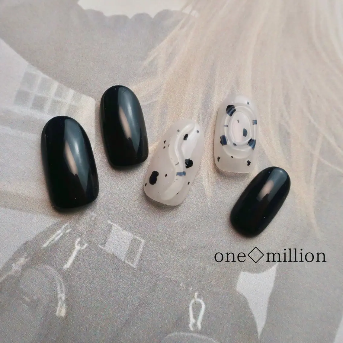 ネイル nail salon ワンミリオンのネイルデザイン