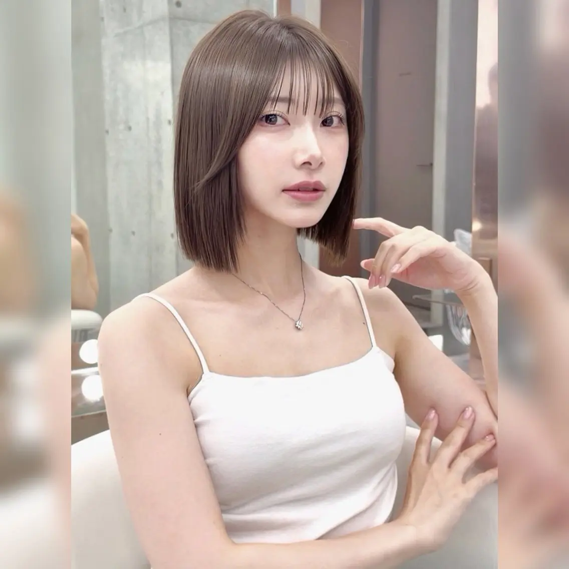 ショート ボブ 大宮/韓国ヘア/ るき♥️*.+ﾟのヘアスタイル