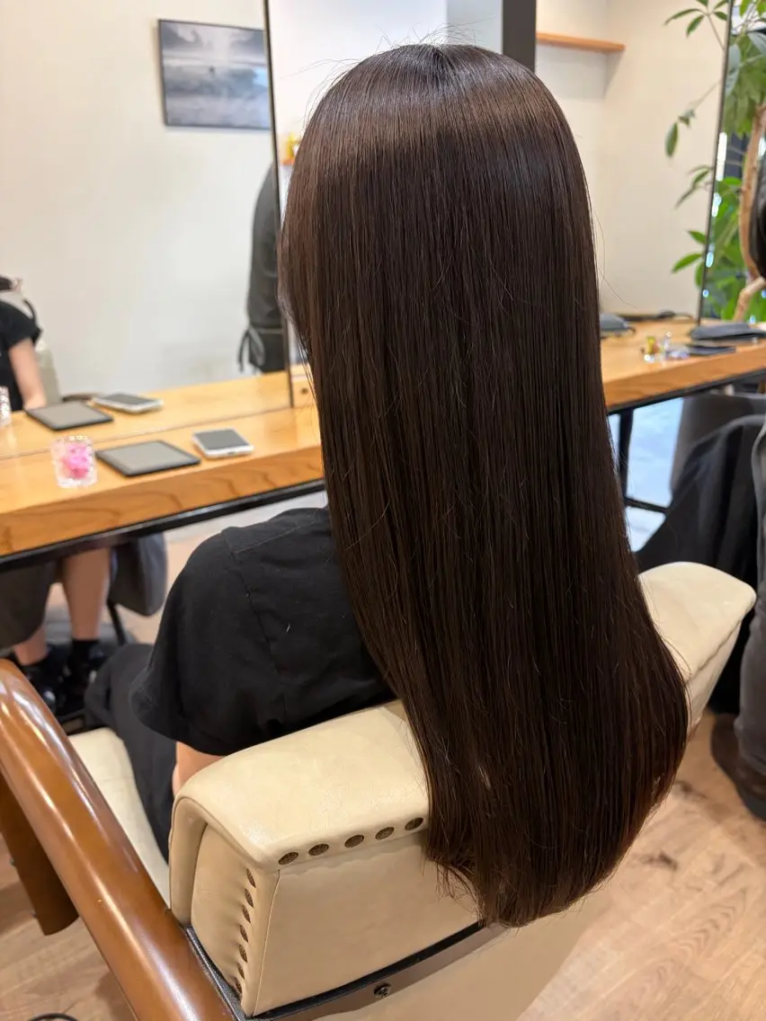 ロング 似合わせ透明感カラー 宇治　ヤマノのヘアスタイル