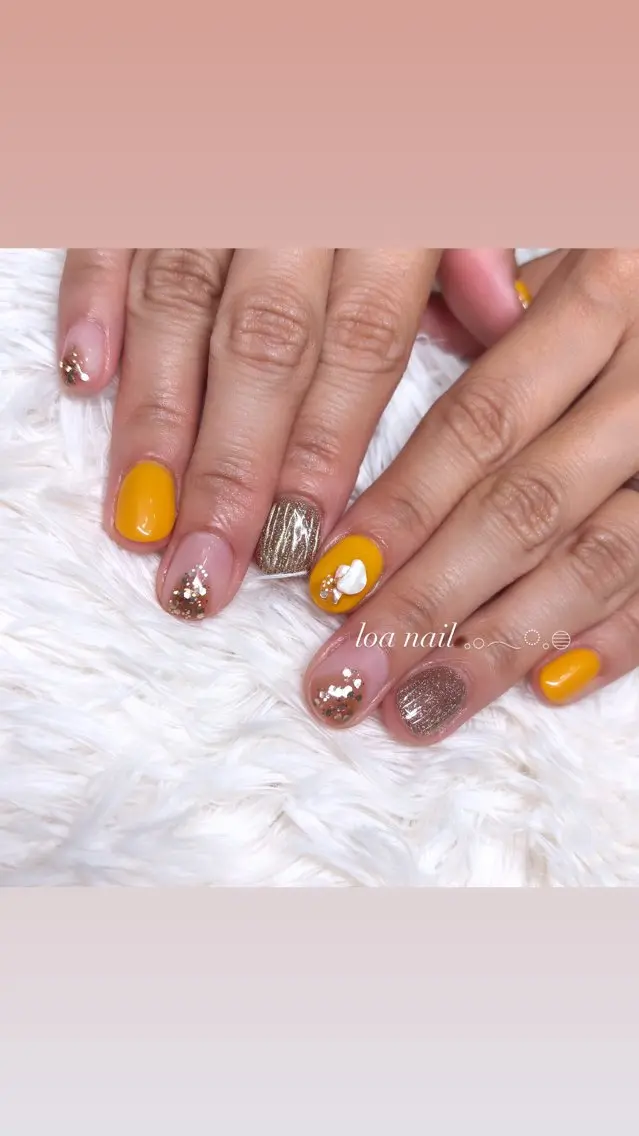 ネイル ハンドネイル loa nailのネイルデザイン