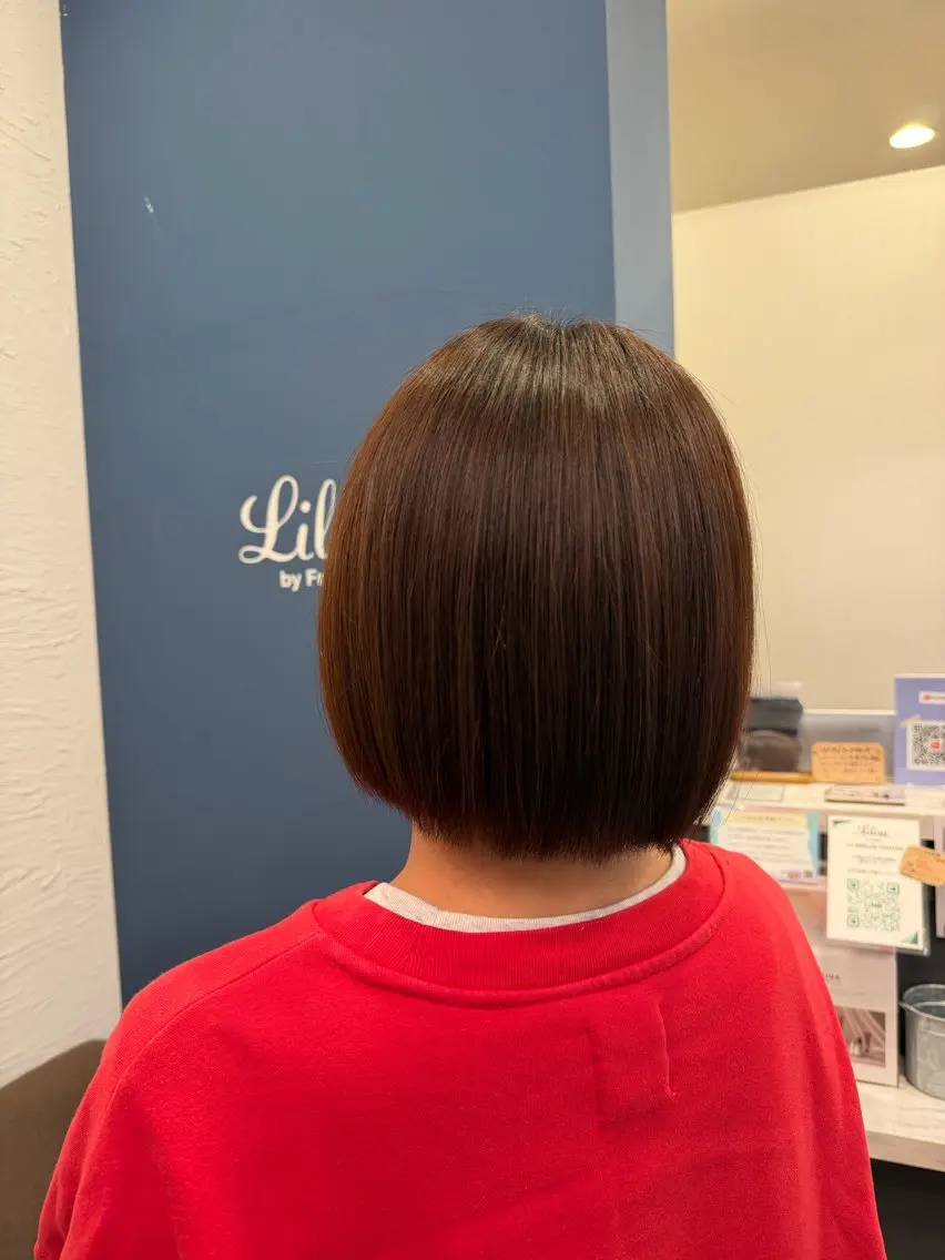 🫧 ぷつっとボブカット + トリートメントの写真