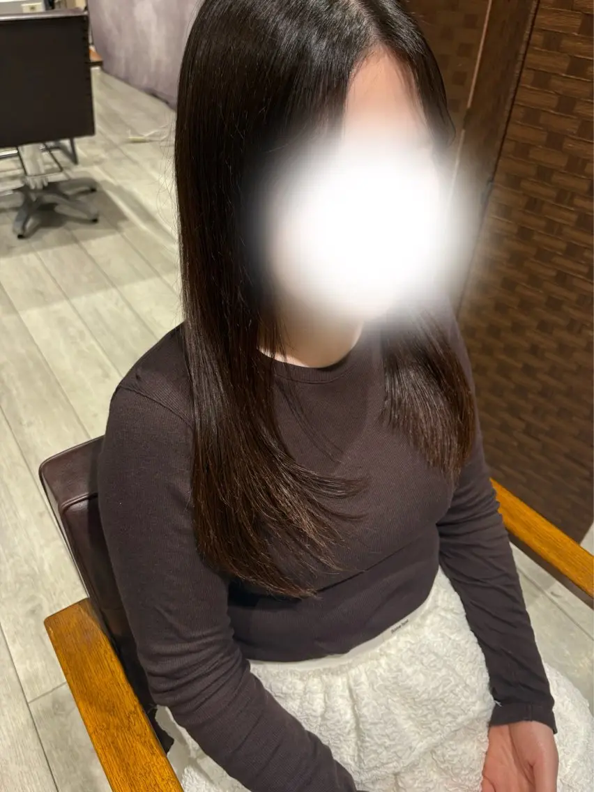 ロング 中村 聖のヘアスタイル