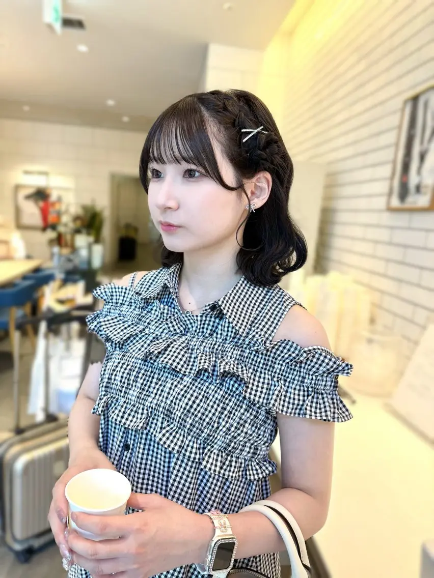 お出かけアレンジ🎀の写真