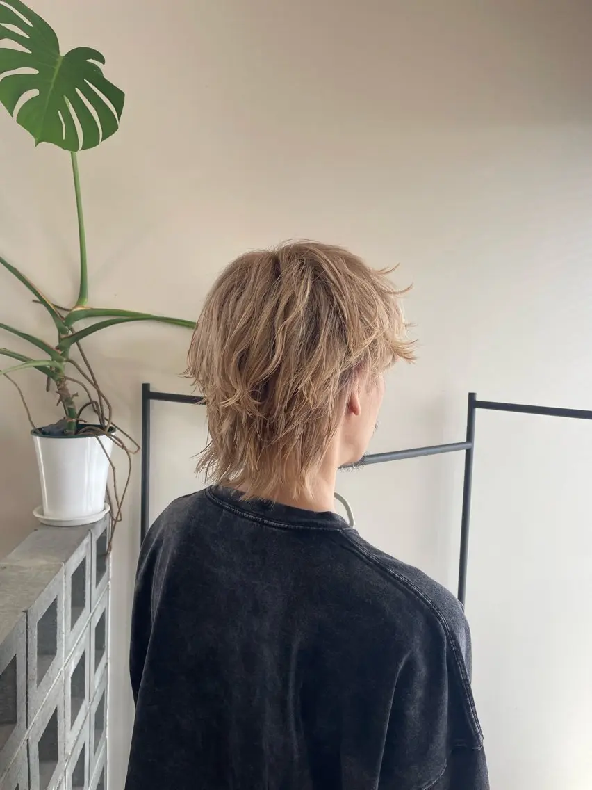 カラー メンズ ヘアカラー 尾﨑 ひよりのヘアスタイル