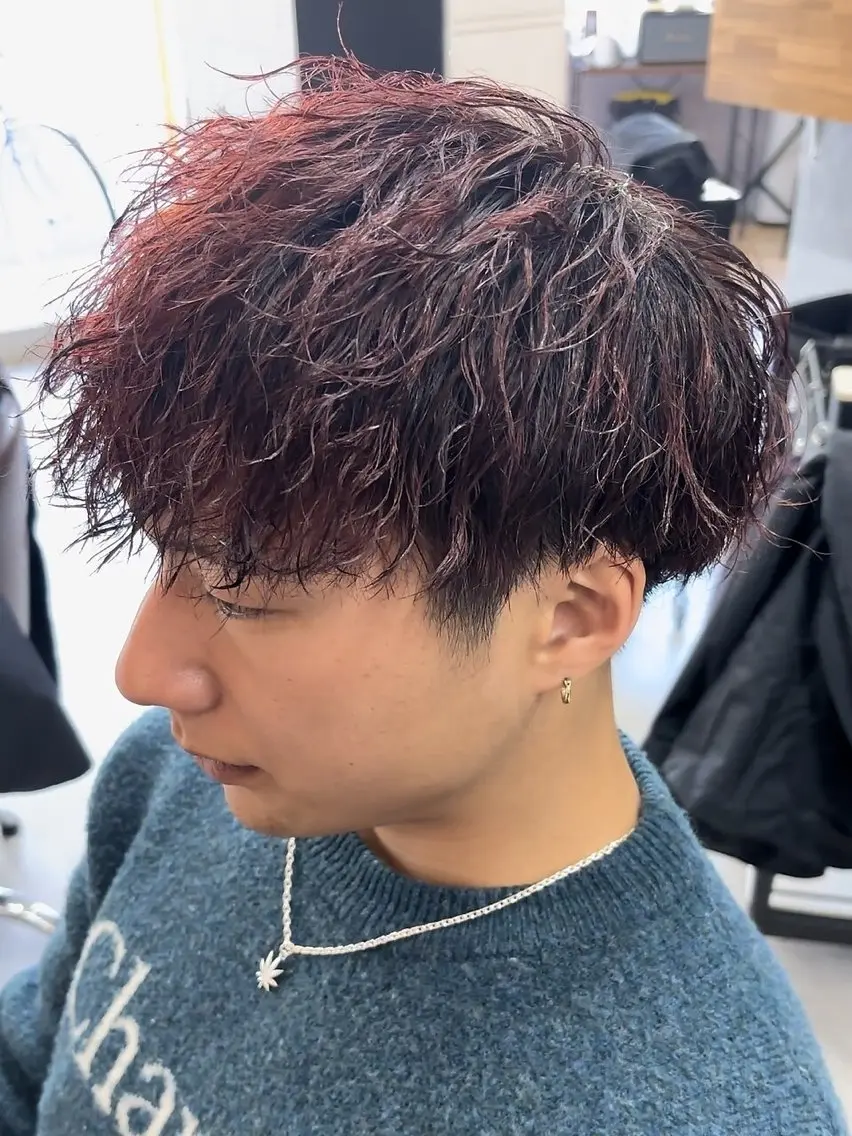 【メンズ限定】カット+トレンドパーマ+トリートメントの写真