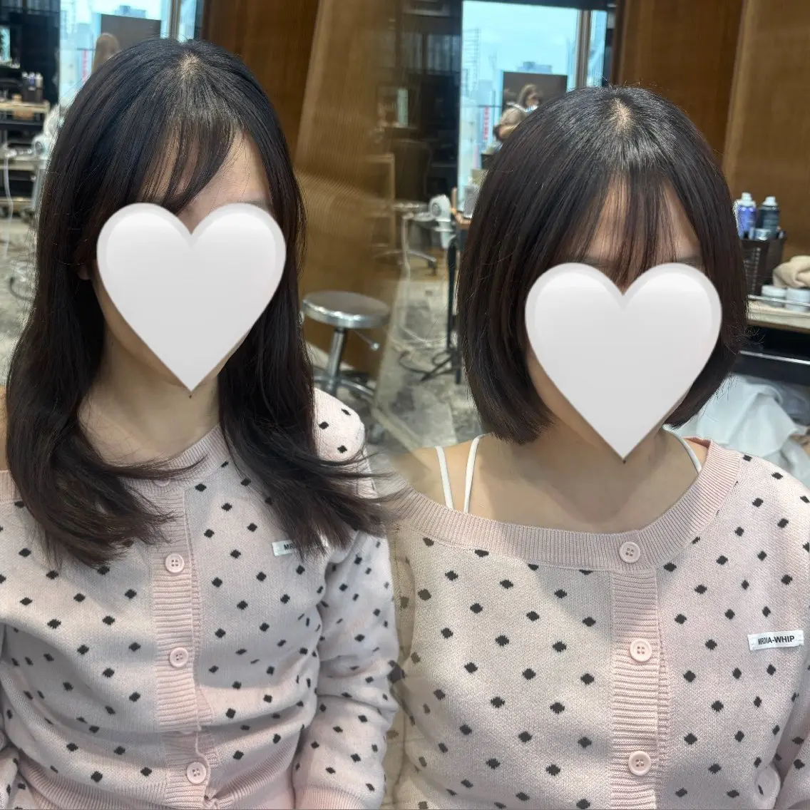 ショート 🎀韓国ヘア🎀 𝓡𝓲𝓷𝓱𝓪のヘアスタイル