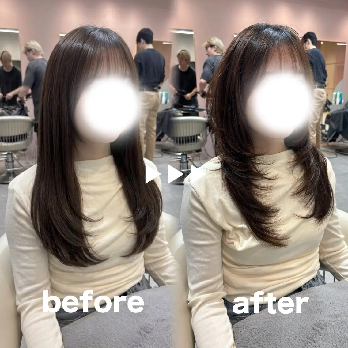 ロング カラー ヘアアレンジ ベージュカラー ブリーチ 透明感カラー ダブルカラー グレージュ カット ヘアカラー 大宮/レイヤー/透明 感カラー/NAOのヘアスタイル