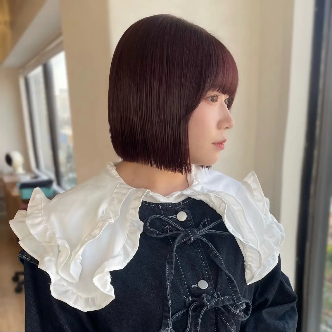 ミディアム ボブ 🖤KAHO🖤 /透明感/艶髪/暖色のヘアスタイル