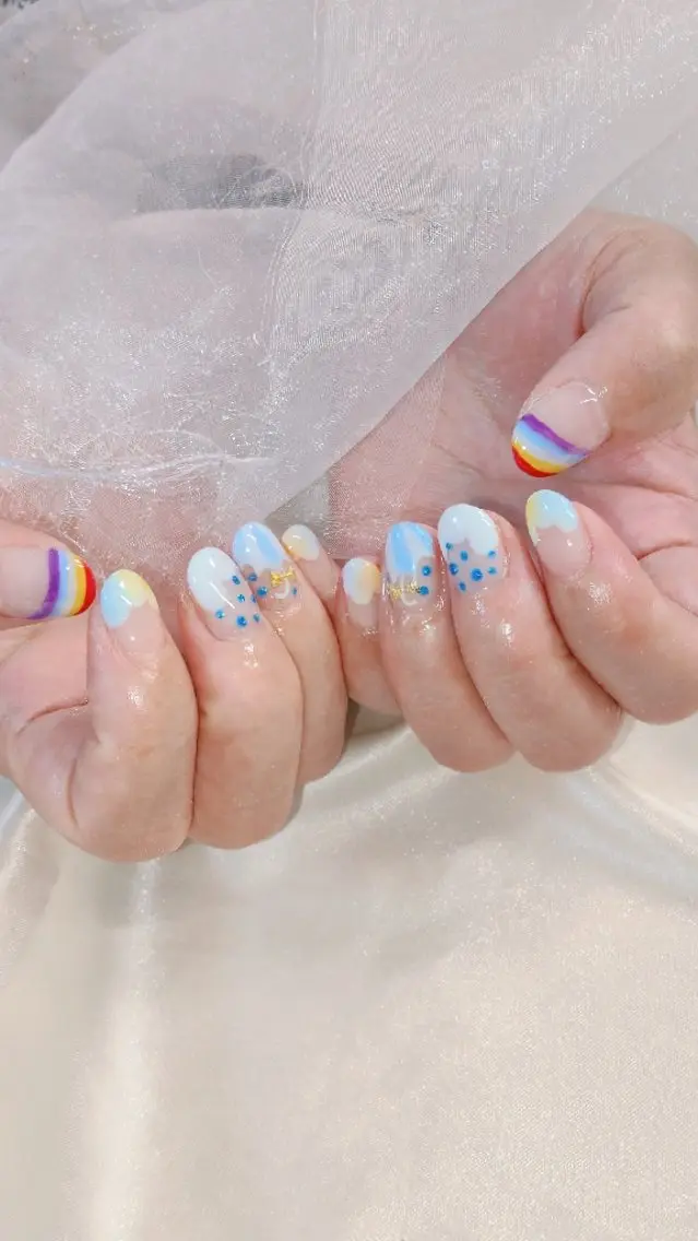 ネイル ハンドネイル フットネイル kahosan 𓆉のネイルデザイン
