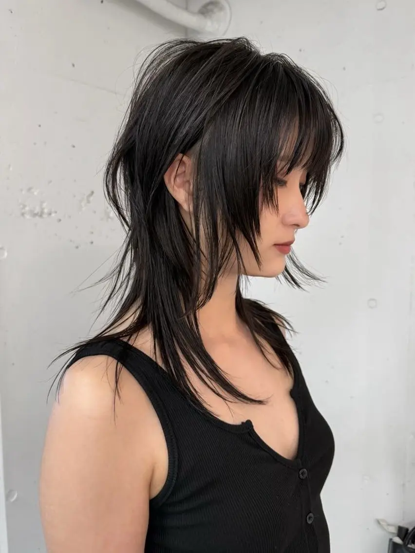 ミディアム トリートメント ウルフカット カラーモデル募集中 Rei🐈‍⬛/大宮のヘアスタイル