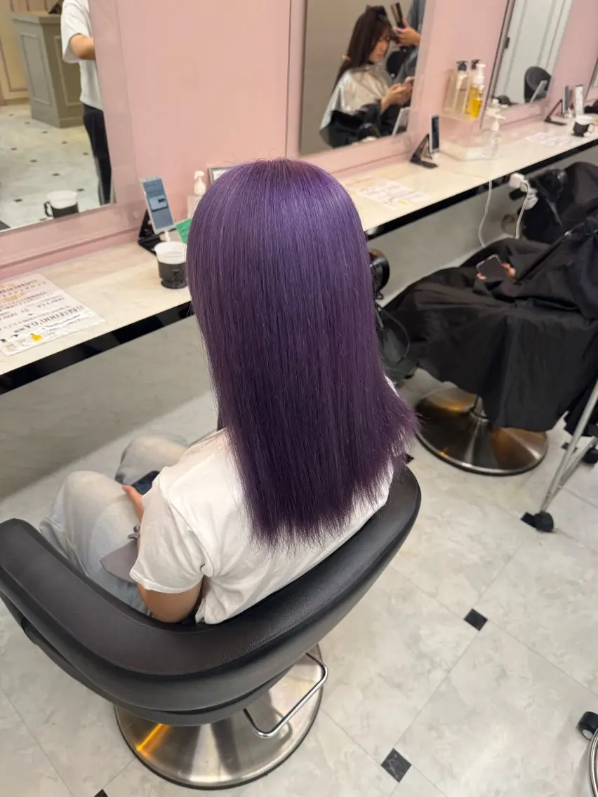 セミロング 🥀レイヤー×ハイト ーントレンドヘア🥀のヘアスタイル
