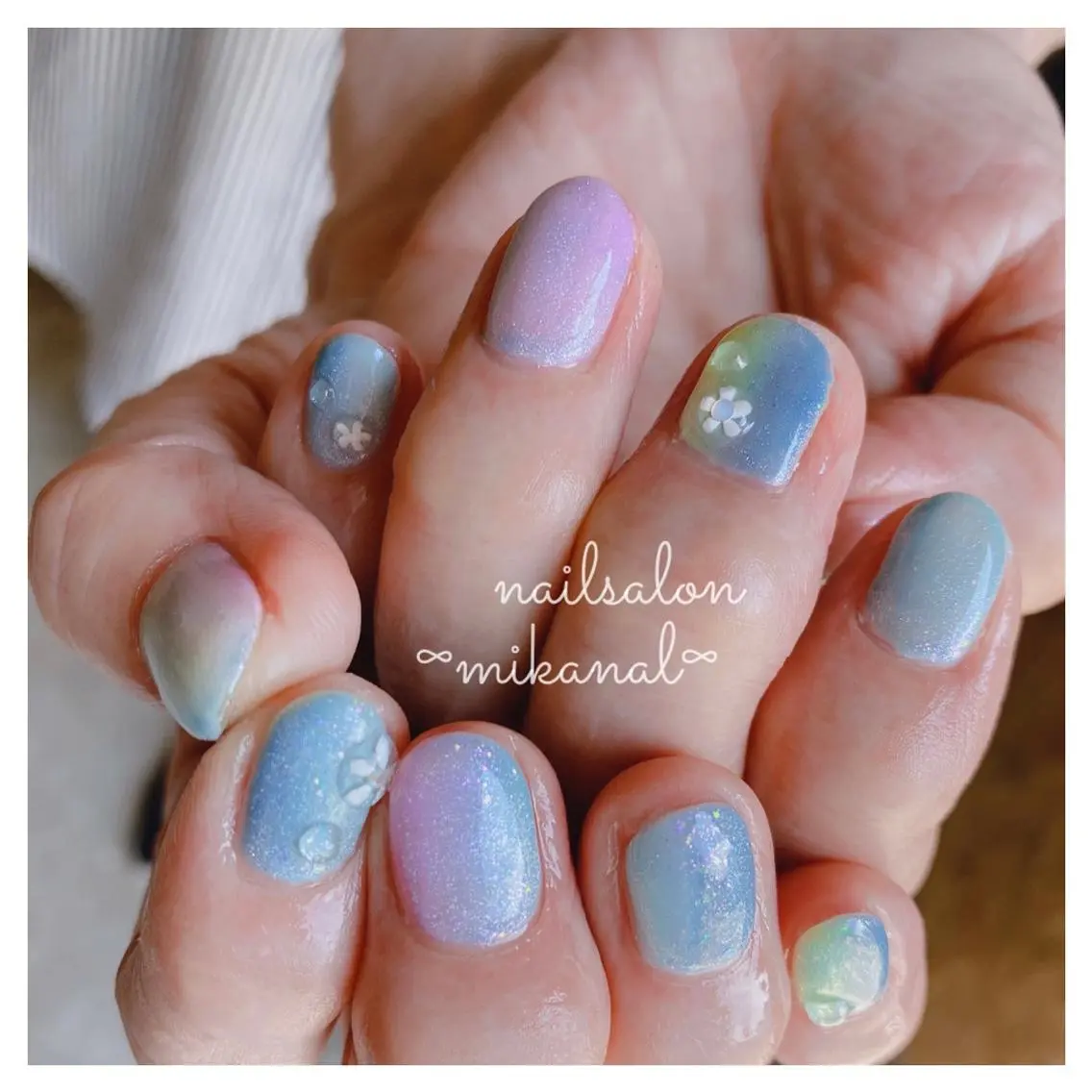 ネイル ハンドネイル nailsalon ∞ ﾐｶﾅﾙ ∞のネイルデザイン