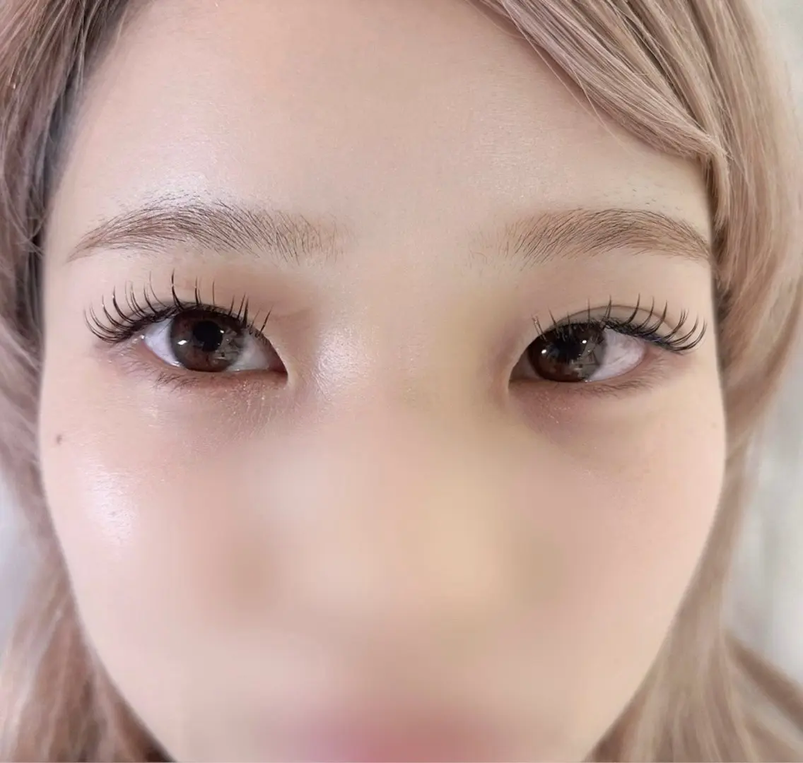 マツエク・マツパ Dカール フラットラッシュ Dress Up Eyes まなみのマツエク・マツパデザイン