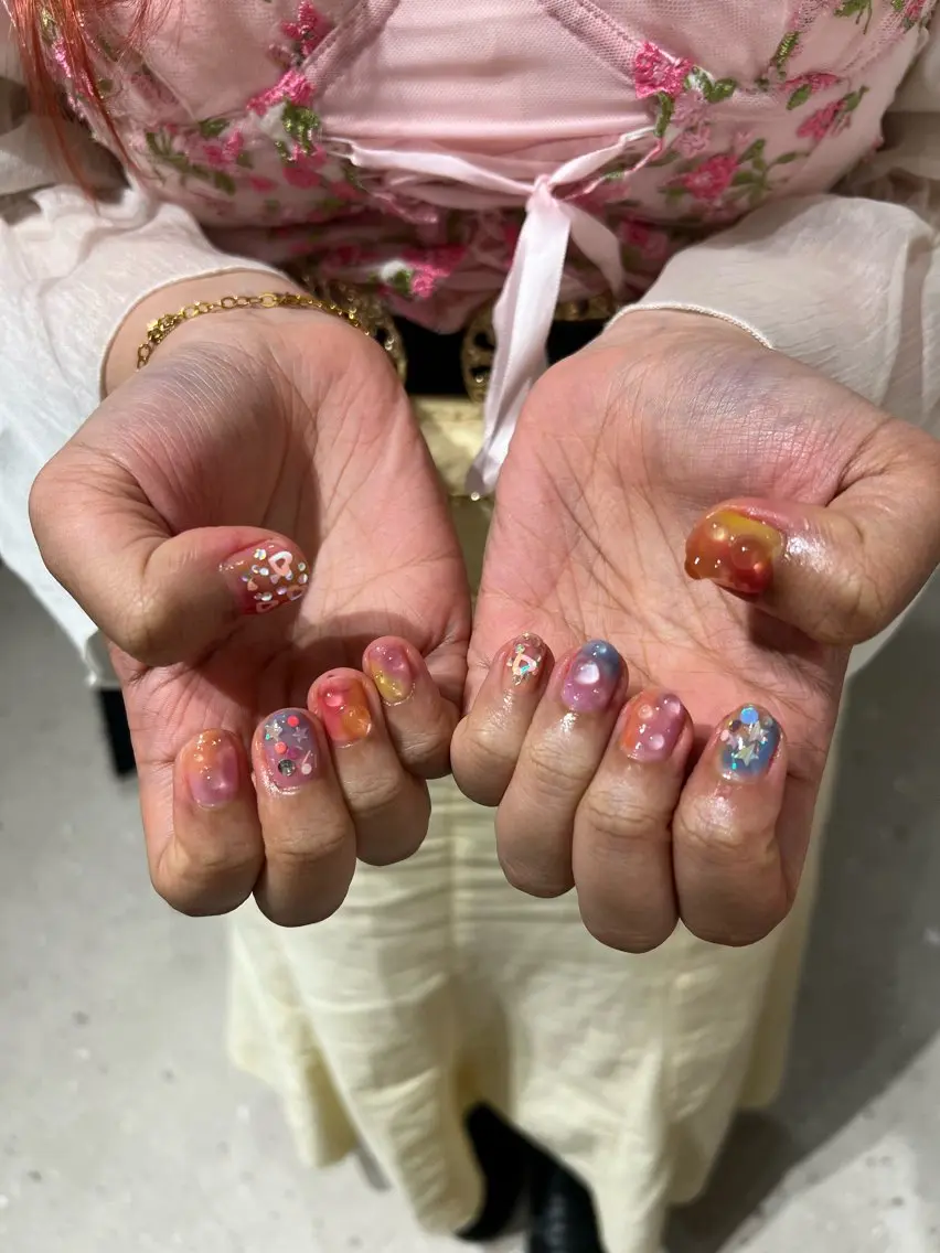 ネイル ハンドネイル sakura /ネイルモデル募集のネイルデザイン