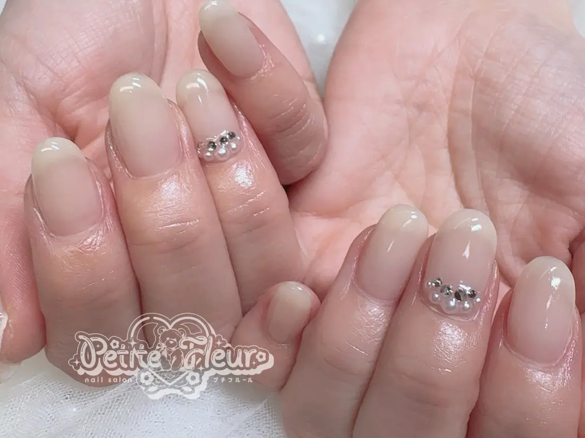 ネイル ハンドネイル ❁⃘*。Petite fleur❁⃘*りさのネイルデザイン