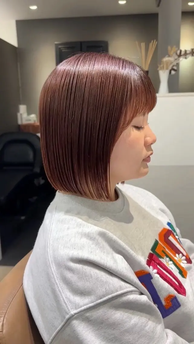 ショート カット ヘアカラー かのん /ボブ特化/大阪梅田のヘアスタイル