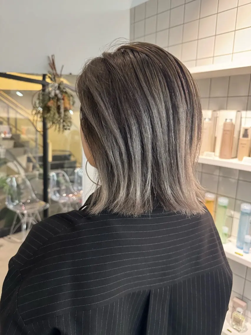 ミディアム ヘアカラー 🩰Nico ☺︎Rukaのヘアスタイル